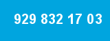 929 832 17 03